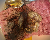 Foto del paso 6 de la receta: Cena norteamericana: Hamburguesas caseras con aros de cebolla y salsa barbacoa