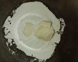 A picture of step 1 of Chocolate and Vanilla Conchas.