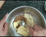 A picture of step 2 of Oats Choco Chip Cookies for Weight Loss without oven.