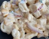 Kukoricás tésztasaláta recept fázis 2 fotója