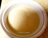 A picture of step 3 of Mishti doi.