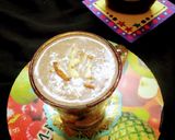 A picture of step 5 of Chikoo banana smoothie.