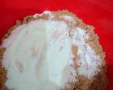 A picture of step 3 of Lava chocolate biscuit modak.