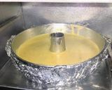 Foto langkah ke 6 dari resep Chiffon Cake Lembut with Au Bain Marie Technique.