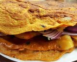 Une image de l'étape 5 de Omelette curcuma paprika fumé tomates..