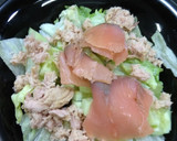 Foto del paso 1 de la receta: Ensalada proteica salmón ahumado