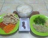 Foto langkah ke 2 dari resep Nasi Goreng Tempe Teri.