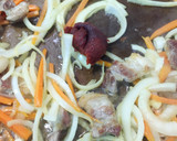 韓式泡菜五花肉炒年糕的食譜步驟4照片