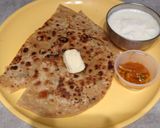 A picture of step 12 of Potato Paratha.