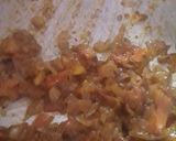 A picture of step 12 of White choley in punjabi style.