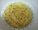 Foto del paso 5 de la receta Maltagliati con vinagreta de cilantro, avellanas y parmesano