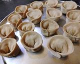 A picture of step 5 of Wholewheat Veg Momo.
