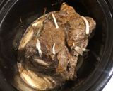A picture of step 3 of Slow cooked beef rib with a shallot and lemonade dripping.