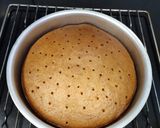 A picture of step 7 of Eggless Lemon Soaked cake.