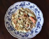 A picture of step 1 of California Farm Crab Cakes.