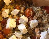 A picture of step 5 of Herby baked feta couscous.