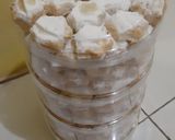 Foto langkah ke 9 dari resep Putri Salju Keju Lembut Kress No Mixer (anti gagal).