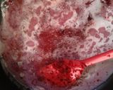 A picture of step 2 of Beetroot Koprapak.