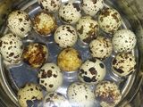 Telur puyuh bumbu kecap ala sundukan angkringan
