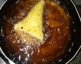 A picture of step 8 of Plantain stuffed cones.