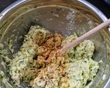 Une image de l'étape 3 de °Beignets de courgettes au parmesan°.