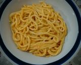 A picture of step 8 of Emergency Creamy Spaghetti (Super Easy).