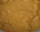 A picture of step 3 of Mushroom paneer masala.