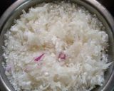 A picture of step 1 of Mooli Salad.