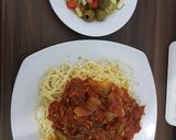 Foto langkah ke 1 dari resep Spagehtti simple dan salad buah zaitun.