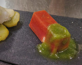 Foto del paso 6 de la receta: Terrina de tomate y queso de cabra con pesto de albahaca