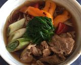 Hình bước làm 7 của món Mì Vịt Kiểu Nhựt Kamo Nanban Soba