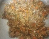 A picture of step 2 of Manchow Soup.