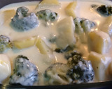 Foto del paso 3 de la receta: Brócoli gratinado con patata y bechamel de queso