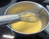 A picture of step 2 of Spanish Swordfish with a Beurre Blanc Sauce.