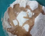 A picture of step 1 of Rajasthani khooba roti.