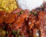 Foto del paso 8 de la receta: Frejol Canario con estofado de pollo y sarza criolla🇵🇪