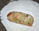 A picture of step 5 of Vegetable Potato Roll.