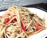 รูปขั้นตอนการทำที่ 3 ของ ส้มตำปูปลาร้า
