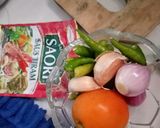 Foto langkah ke 1 dari resep Cumi asam manis super pedas.