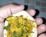 A picture of step 3 of Cauliflower Paratha.