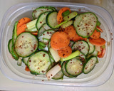 A picture of step 5 of Korean Style Cucumber Salad.