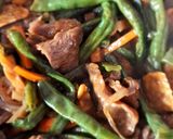 Foto langkah ke 4 dari resep Kacang Panjang Tempe Beef Teriyaki.