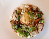 A picture of step 6 of Egg biryani.