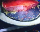 Foto del paso 5 de la receta: Tarta de yoghurt con mermelada de frutilla 🥧🍓