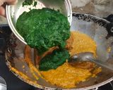 A picture of step 6 of Cottage Cheese In Spinach Gravy Palak Paneer.