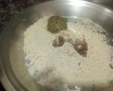 A picture of step 1 of Palak Ki Poori.