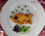 Foto del paso 5 de la receta: Varitas de pescado y ketchup rebozadas con corn flakes