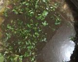 A picture of step 3 of Sopa Negra with Hard-Boiled Egg 🥚🍵.