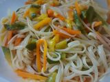 Ensalada de spaguettis y verduras salteadas 🍝