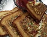 A picture of step 12 of CHEESEY BREAD HOLE OMELET ✨.